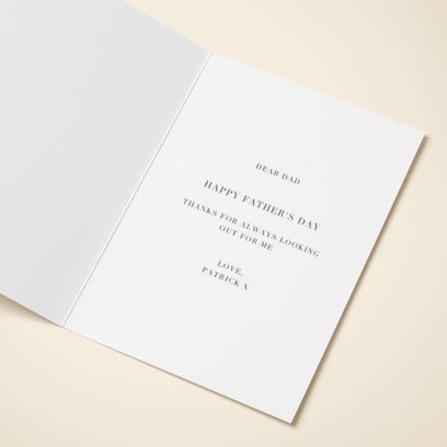 Personalise with your message or leave blank for your handwritten message